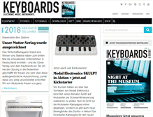 Tablet Screenshot of keyboards.de